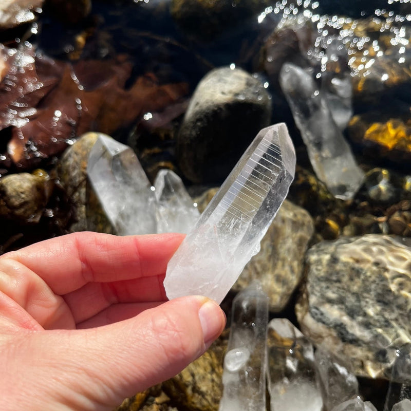 ’’Memory’’ Quartz Lemurian Crystal