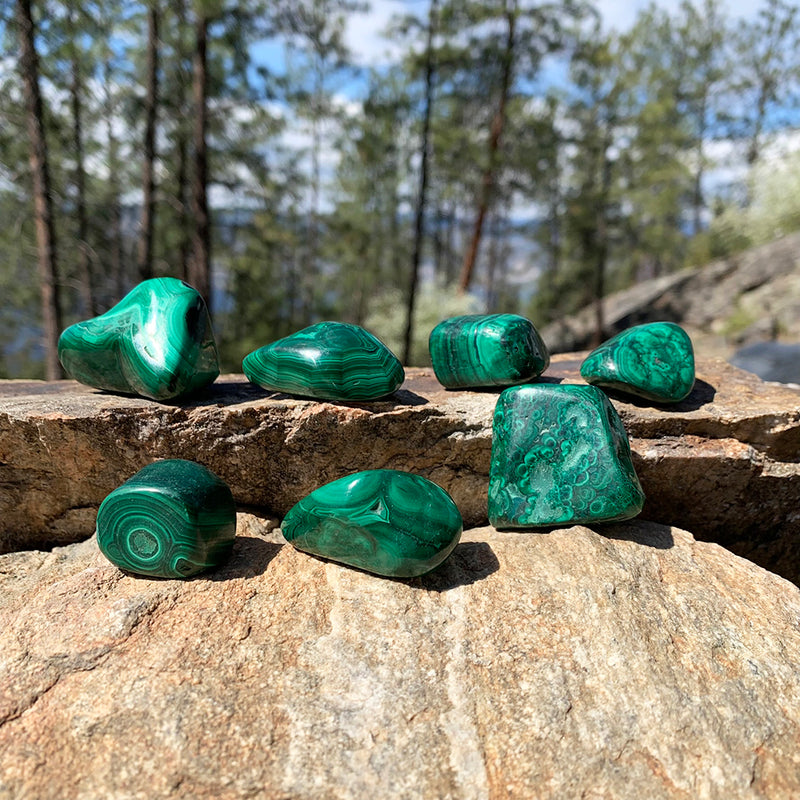 Malachite Tumbled Stone