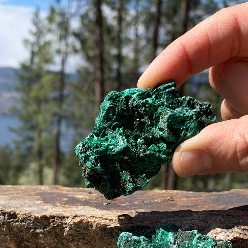 Malachite Rough Natural Stone