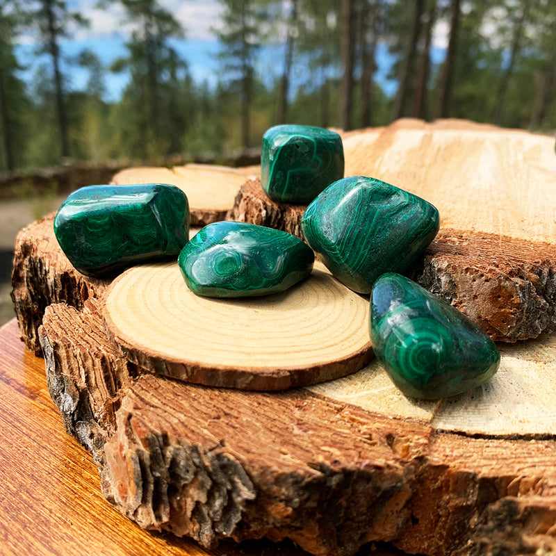 Malachite Tumbled Stone