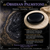 72% OFF SUMMER SALE - Obsidian Palmstone