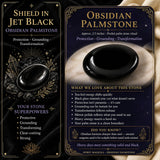 72% OFF SUMMER SALE - Obsidian Palmstone