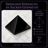 Large Obsidian Pyramid