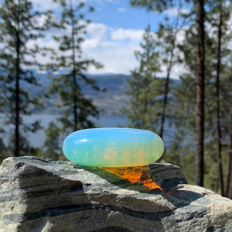 Opalite Palmstone