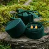 Citrine & Sliver "Abundance" Stud Earrings