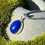 Lapis Lazuli Oval Necklace