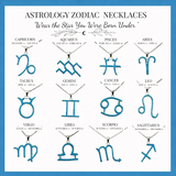 Virgo Opal Zodiac Necklace – August 23 to September 22
