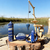 Κολιέ μενταγιόν Z ARRON DESIGN Serenity Moonstone από χάλκινο σύρμα