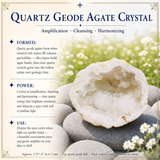 Quartz Geode Agate Crystal