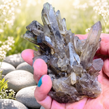 Smoky Quartz Cluster