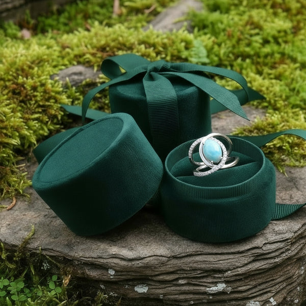 Larimar Radiance Ring