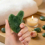 Nephrite Jade Gua Sha Facial Massage Stone
