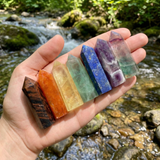 14 Pcs Crystal Points Chakra Stones Bundle Set