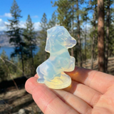 Crystal Animal Spirit Totems: Opalite Horse -  2026 Year of the Fire Horse