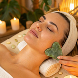 Nephrite Jade Gua Sha Facial Massage Stone