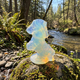 Crystal Animal Spirit Totems: Opalite Horse -  2026 Year of the Fire Horse