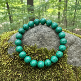 50% SAVING Malachite Necklace & Companions Protection & Courage Set