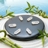 White Howlite & Crystal  Zen Companion Set