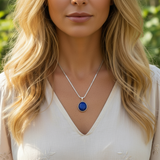 Lapis Lazuli Oval Necklace