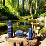 Κολιέ μενταγιόν Z ARRON DESIGN Serenity Moonstone από χάλκινο σύρμα