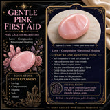 Pink Calcite Palmstone