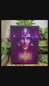 🌙 Sacred Feminine Awakening Oracle Deck & 13 Crystal Companion Set