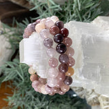 Mala Purple Aventurine Bracelet With Velvet Pouch