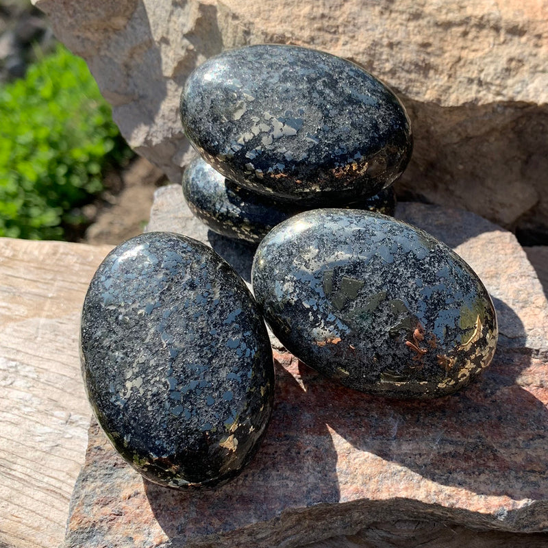 Pyrite Palmstone