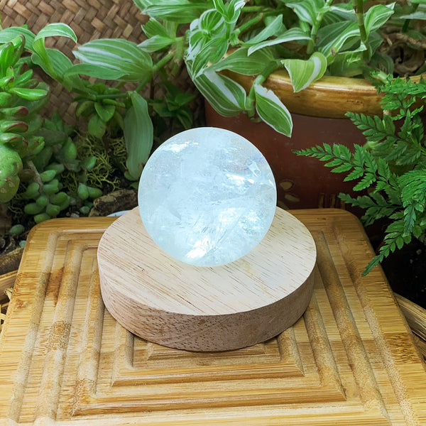 Crystal Mood Light (Quartz Sphere-Medium)