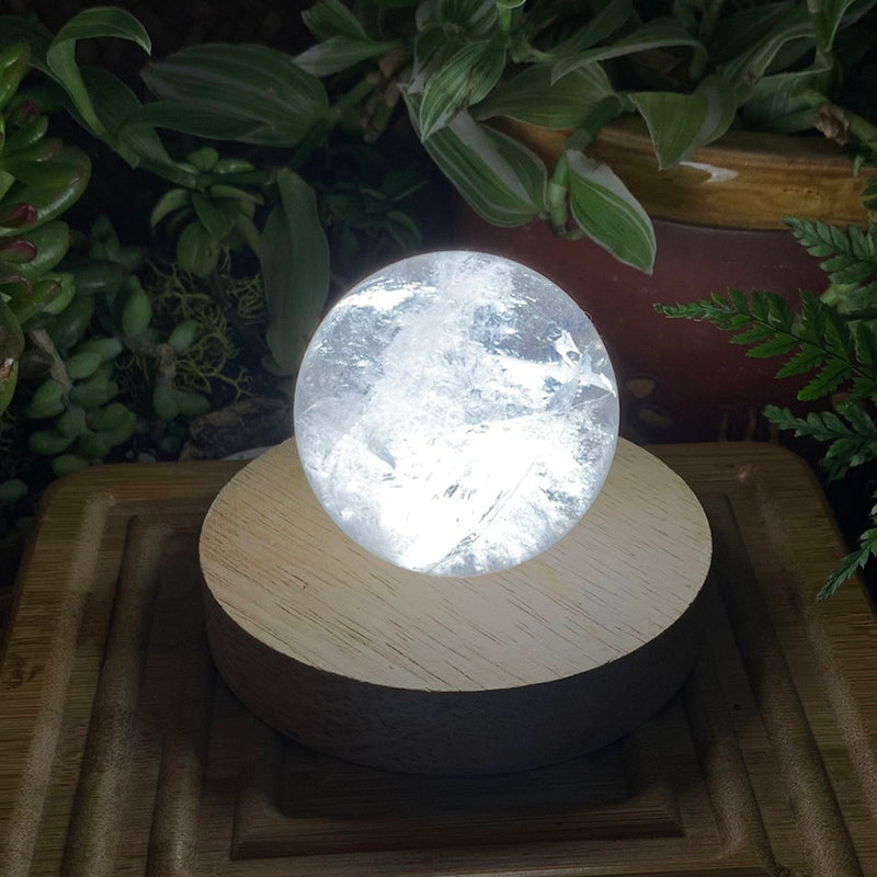 Crystal Mood Light (Quartz Sphere-Medium)