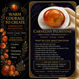 Carnelian Palmstone