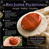 Red Jasper Palmstone