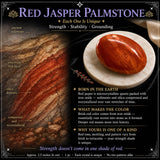 Red Jasper Palmstone