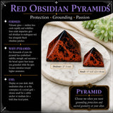 Red Obsidian Pyramids