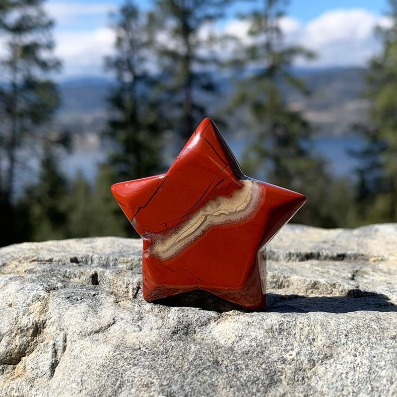 Red Jasper Star