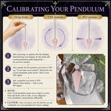 Rose Quartz Crystal Pendulum