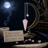 9 - Crystals Pendulums Set