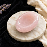 Rose Quartz Worry Stone