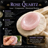 15 Stress Relief Crystal Worry Stones