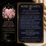 Rose Quartz Worry Stone