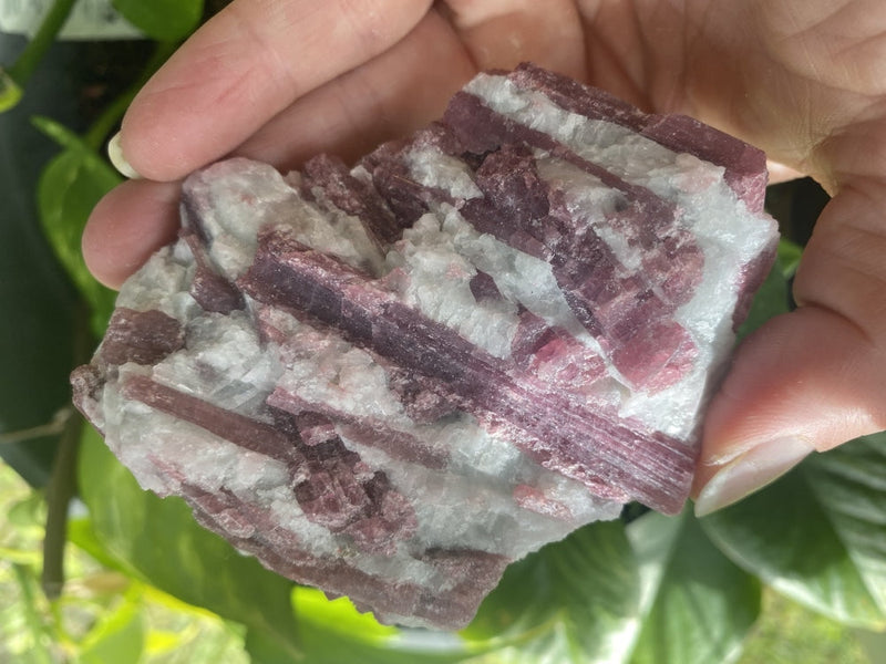 Rough Red Tourmaline - rawstone