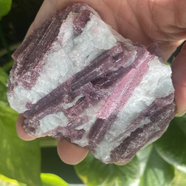 Rough Red Tourmaline - rawstone