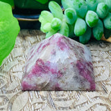 Rubellite Tourmaline Pyramid - Small - pyramids