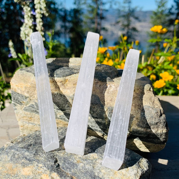 Selenite Stick - rawstone