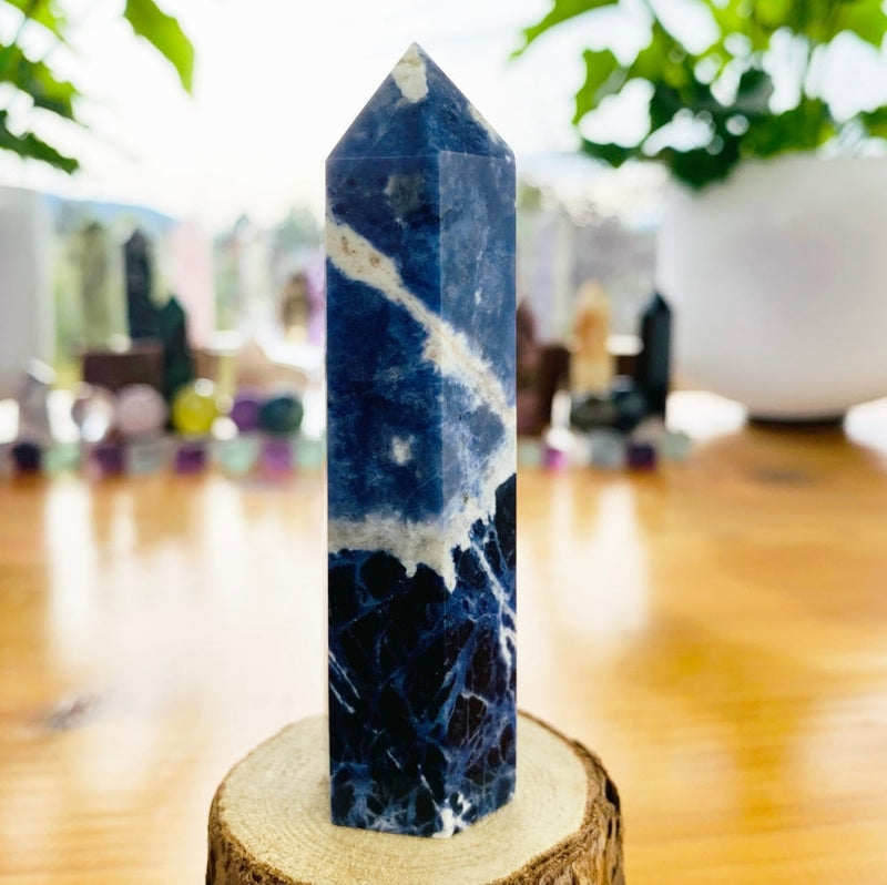 Sodalite Point - wand