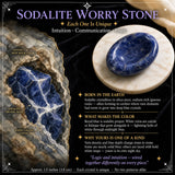 Sodalite Worry Stone