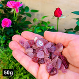 Strawberry Quartz Mini Gemstones (50 Gram / 1.7oz. Lot)