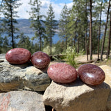 Strawberry Quartz Palmstone