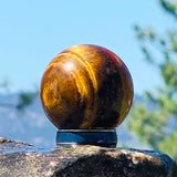 Tiger’s Eye Mini-Sphere - sphere