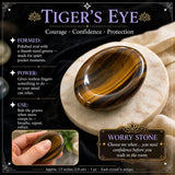 15 Stress Relief Crystal Worry Stones